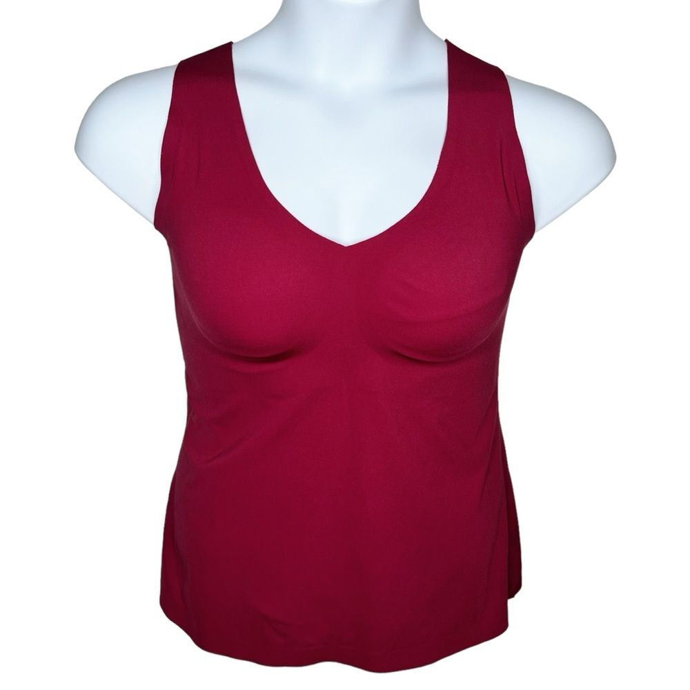 Knix LuxeLift Tank Top sz XXL+ * Red Shaper Shaping Tank 40DDD 40F 40G Plus Size